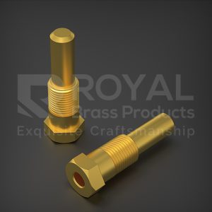Brass Precision Threaded Connector